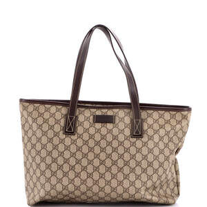 Gucci Plus Tote Gg Coated Canvas With #224267G12B
